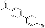 structure of CAS# 5731-01-1, 4'-(4-溴苯基)苯乙酮