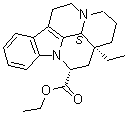 CAS # 57327-92-1, Ethyl 14,15-dihydroapovincaminate, (-)-(14alpha)-Dihydrovinpocetine, (12R,13aS,13bS)-13a-Ethyl-2,3,5,6,12,13,13a,13b-octahydro-1H-indolo[3,2,1-de]pyrido[3,2,1-ij][1,5]naphthyridine-12-carboxylic acid ethyl ester
