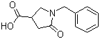 CAS 登录号：5733-86-8, 1-苄基-5-氧代吡咯烷-3-甲酸, 1-苄基-5-氧代吡咯烷-3-甲酸