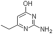 structure of CAS# 5734-66-7, 2-氨基-4-羟基-6-乙基嘧啶