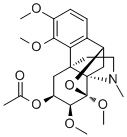 6-乙酰基二氢表千金藤默星碱分子结构 (CAS 57361-74-7)