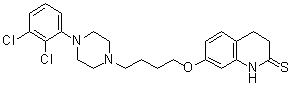 CAS 登录号：573691-04-0, 7-[4-[4-(2,3-二氯苯基)-1-哌嗪基]丁氧基]-3,4-二氢-2(1H)-喹啉硫酮