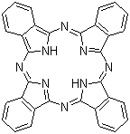 酞菁分子结构 (CAS 574-93-6)