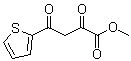 structure of CAS# 57409-51-5, 4-(2-噻吩基)-2,4-二氧代丁酸甲酯