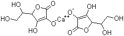 抗坏血酸钙分子结构 (CAS 5743-27-1)