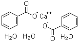 structure of CAS# 5743-30-6, Calcium benzoate trihydrate