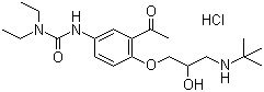 盐酸塞利洛尔分子结构 (CAS 57470-78-7)
