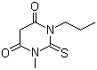 1-甲基-3-丙基-2-硫代巴比妥酸分子结构 (CAS 57481-65-9)