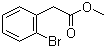 structure of CAS# 57486-69-8, 2-Bromobenzeneacetic acid methyl ester
