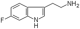 6-氟色胺分子结构 (CAS 575-85-9)
