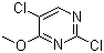 structure of CAS# 5750-74-3, 2,5-Dichloro-4-methoxypyrimidine