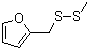structure of CAS# 57500-00-2, Methyl furfuryl disulfide