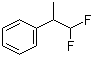 (2,2-二氟-1-甲基乙基)苯分子结构 (CAS 57514-09-7)