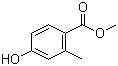 structure of CAS# 57556-31-7, 4-羟基-2-甲基苯甲酸甲酯