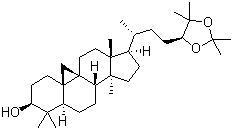 CAS 登录号：57576-31-5, (24S)-环安坦-3,24,25-三醇 24,25-缩丙酮