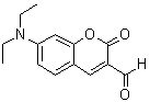 structure of CAS# 57597-64-5, 7-Diethylaminocoumarin-3-carbaldehyde