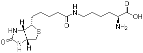 structure of CAS# 576-19-2, Biocytin