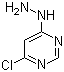structure of CAS# 5767-35-1, 4-氯-6-肼基嘧啶