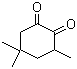 3,5,5-三甲基环己烷-1,2-二酮分子结构 (CAS 57696-89-6)