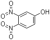 structure of CAS# 577-71-9, 3,4-二硝基苯酚