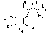 CAS # 577-76-4, Chitobiose, 4-O-(2-Amino-2-deoxy-beta-D-glucosyl)-D-glucosamine