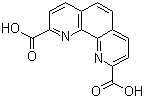 structure of CAS# 57709-61-2, 1,10-菲罗啉-2,9-二甲酸