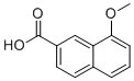 structure of CAS# 5773-97-7, 8-甲氧基-2-萘甲酸