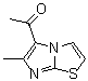CAS 登录号：57738-11-1, 1-(6-甲基咪唑并[2,1-b]噻唑-5-基)乙酮