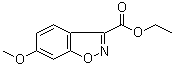 CAS # 57764-51-9, 6-Methoxy-1,2-benzisoxazole-3-carboxylic acid ethyl ester