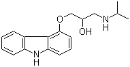 structure of CAS# 57775-29-8, Carazolol