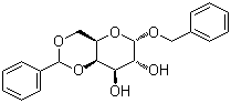 CAS 登录号：57783-86-5, 苄基 4,6-O-亚苄基-alpha-D-吡喃半乳糖苷