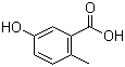 structure of CAS# 578-22-3, 5-羟基-2-甲基苯甲酸