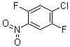 structure of CAS# 578-28-9, 4-氯-2,5-二氟硝基苯