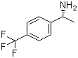 (R)-1-[4-(三氟甲基)苯基]乙胺分子结构 (CAS 578027-35-7)