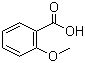 structure of CAS# 579-75-9, 邻甲氧基苯甲酸