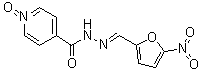 CAS # 57905-63-2, 4-Pyridinecarboxylic acid [(5-nitro-2-furanyl)methylene]hydrazide 1-oxide, NSC 528215