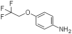 structure of CAS# 57946-61-9, 4-(2,2,2-三氟乙氧基)苯胺