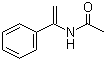 1-(乙酰氨基)-1-苯乙烯分子结构 (CAS 57957-24-1)
