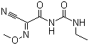 structure of CAS# 57966-95-7, Cymoxanil