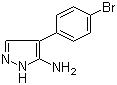 structure of CAS# 57999-08-3, 5-氨基-4-(4-溴苯基)吡唑
