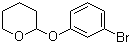 2-(3-溴苯氧基)四氢吡喃分子结构 (CAS 57999-49-2)