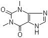 structure of CAS# 58-55-9, Theophylline