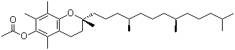structure of CAS# 58-95-7, D-alpha-生育酚醋酸酯