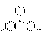 4-溴-4',4''-二甲基三苯胺分子结构 (CAS 58047-42-0)