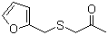 (糠硫基)丙酮分子结构 (CAS 58066-86-7)