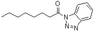 structure of CAS# 58068-80-7, 1-Octanoylbenzotriazole