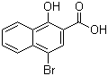 4-溴-1-羟基-2-萘甲酸分子结构 (CAS 5813-37-6)
