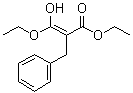 alpha-(乙氧基羟基亚甲基)苯丙酸乙酯分子结构 (CAS 581796-84-1)
