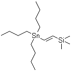 CAS 登录号：58207-97-9, 三丁基[(1E)-2-(三甲基硅烷基)乙烯基]锡烷