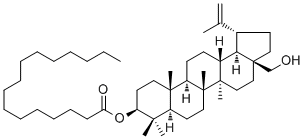 软脂酸桦木脑酯分子结构 (CAS 582315-55-7)